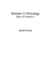 Romans 15 Doxology SATB choral sheet music cover